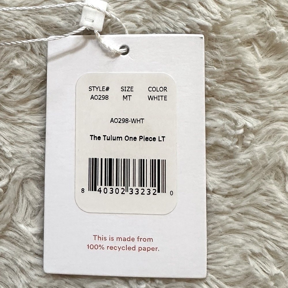 Andie Classic White One Piece Swimsuit - Picture 10 of 11